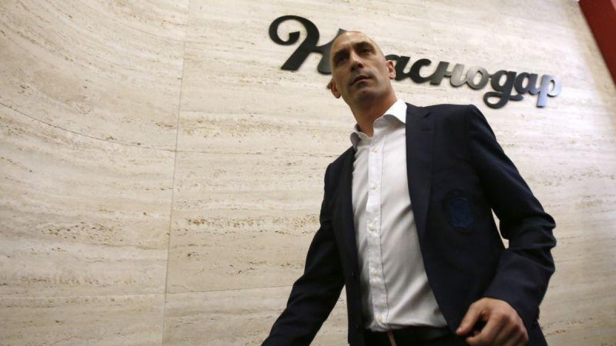 Luis Rubiales en una imagen de archivo. HDS