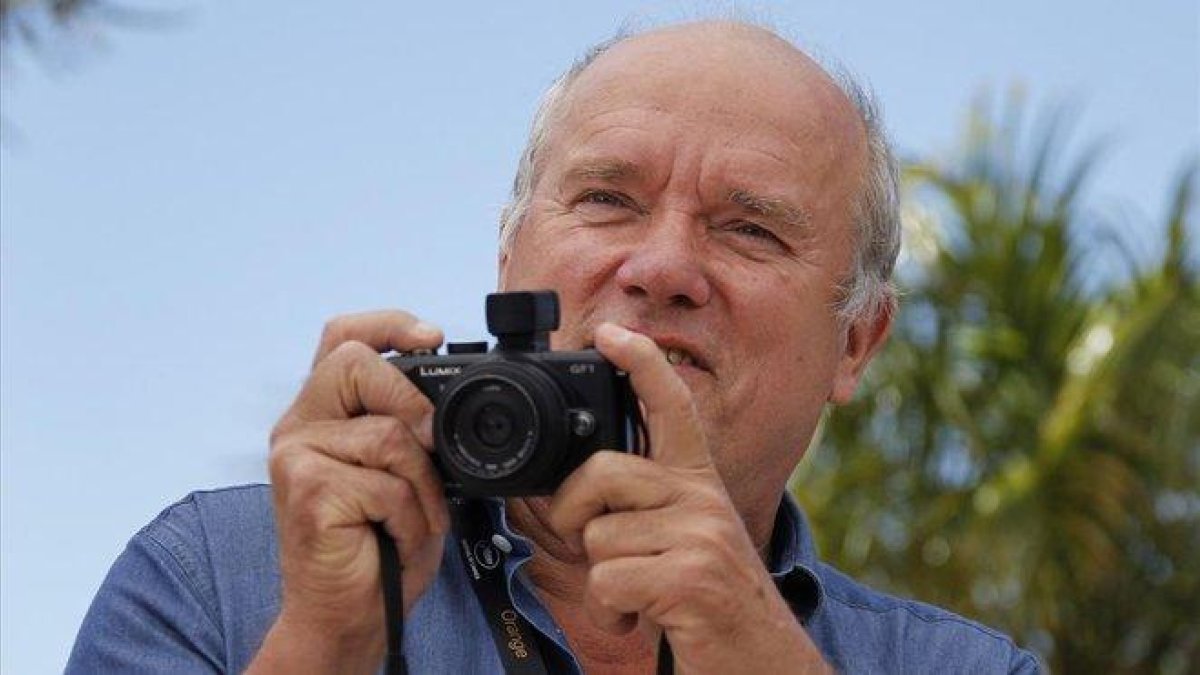 El fotógrafo de moda Peter Lindbergh en mayo del 201.-AFP