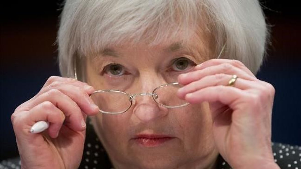 La presidenta de la Reserva Federal, Janet Yellen.-AP / PABLO MARTINEZ MONSIVAIS