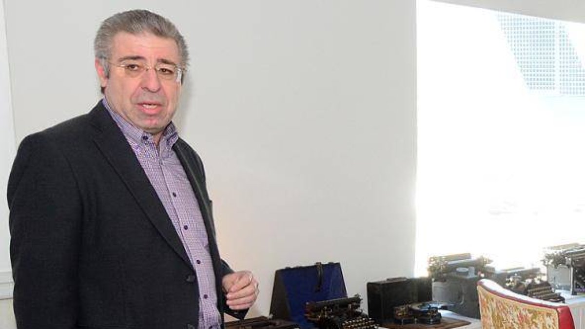 Juan Pérez Lozano, socio fundador de esta compañía creada en Soria.-ÁLVARO MARTÍNEZ