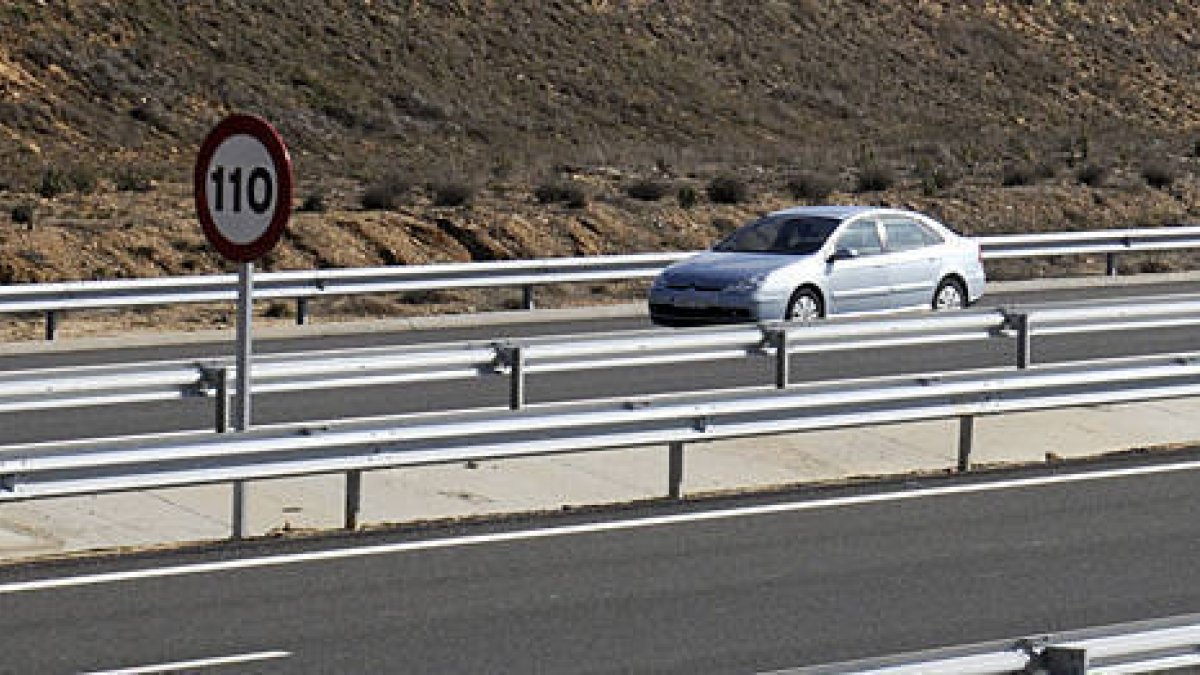 La Autovía de Navarra (A-15). / ÁLVARO MARTÍNEZ-
