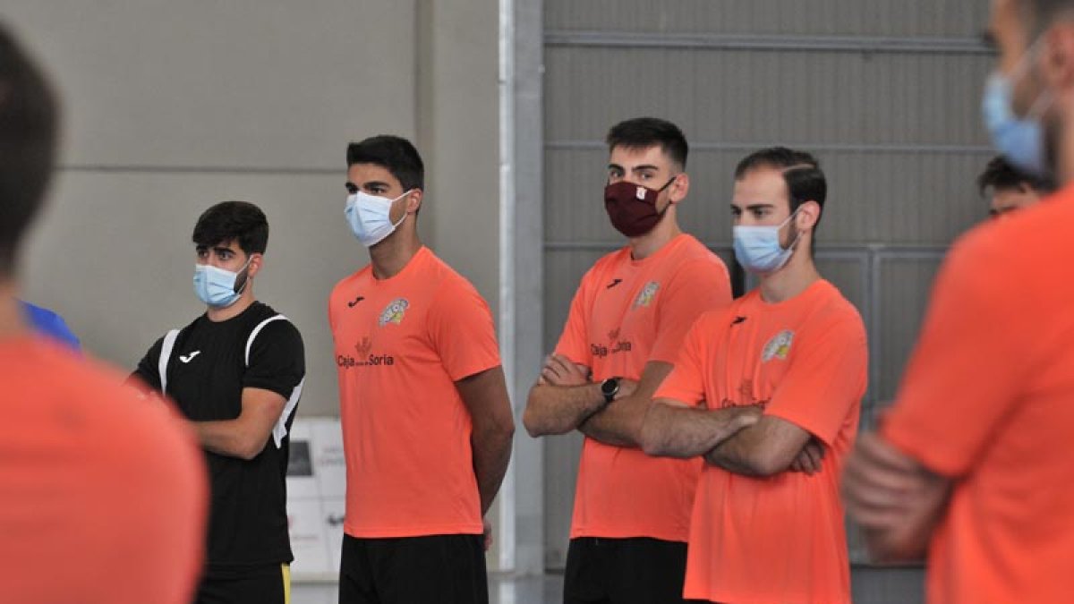 El BM Soria completará hoy su tercera semana de pretemporada. HDS