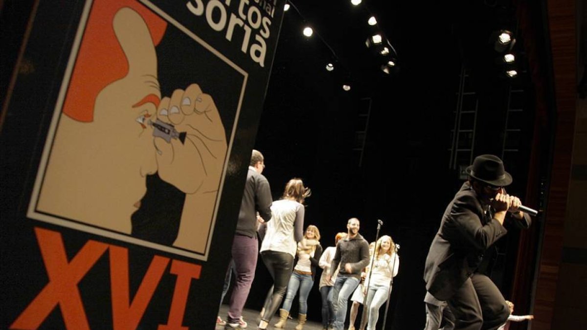 Inauguración del Certamen de Cortos.-DIEGO MAYOR