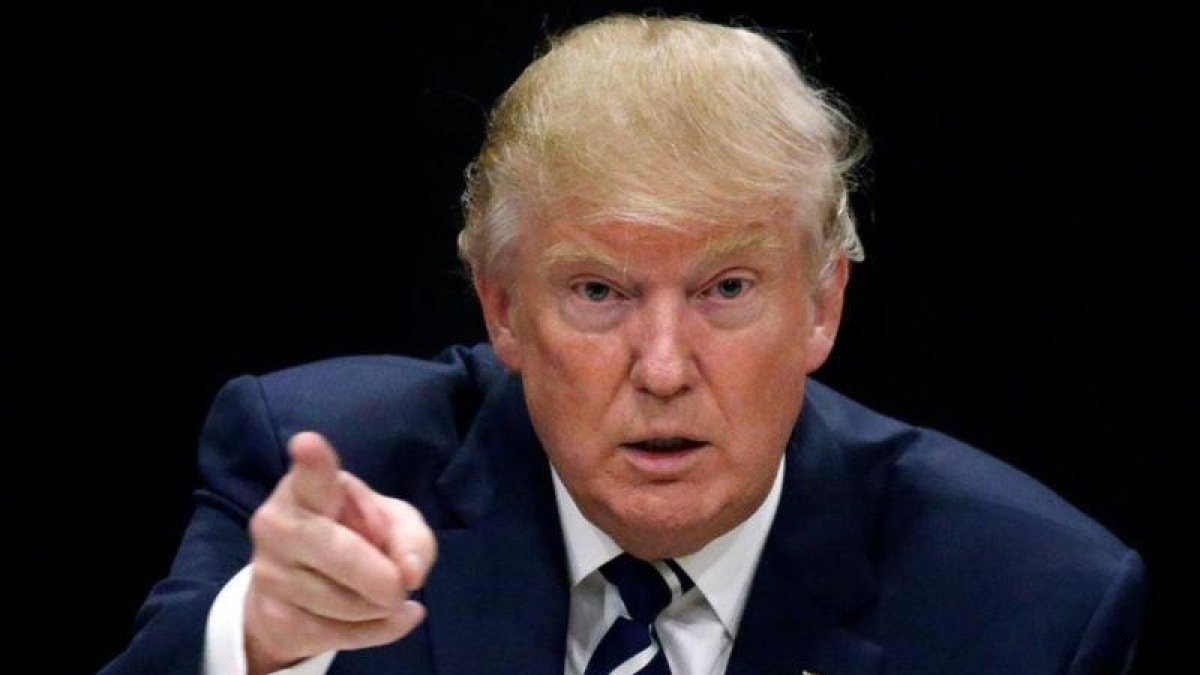 El presidente electo Donald Trump en un acto de campaña.-CARLO ALLEGRI