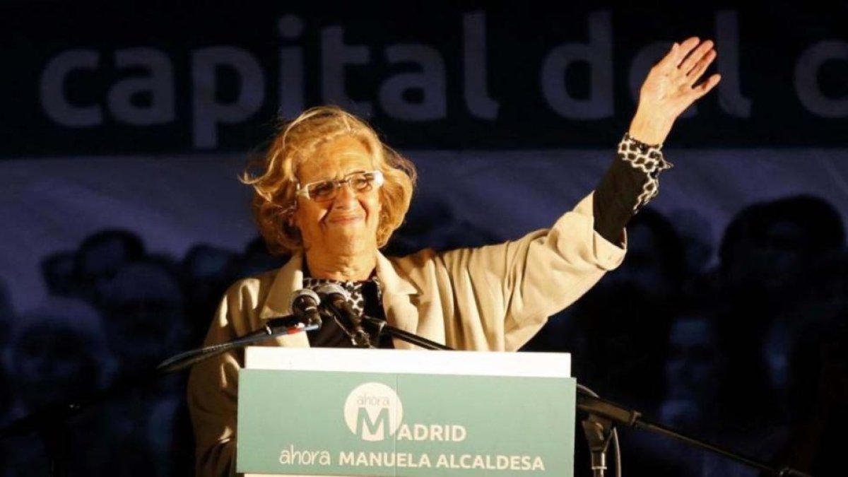 Imagen de archivo de la alcaldesa de Madrid Manuela Carmena.-/ EFE