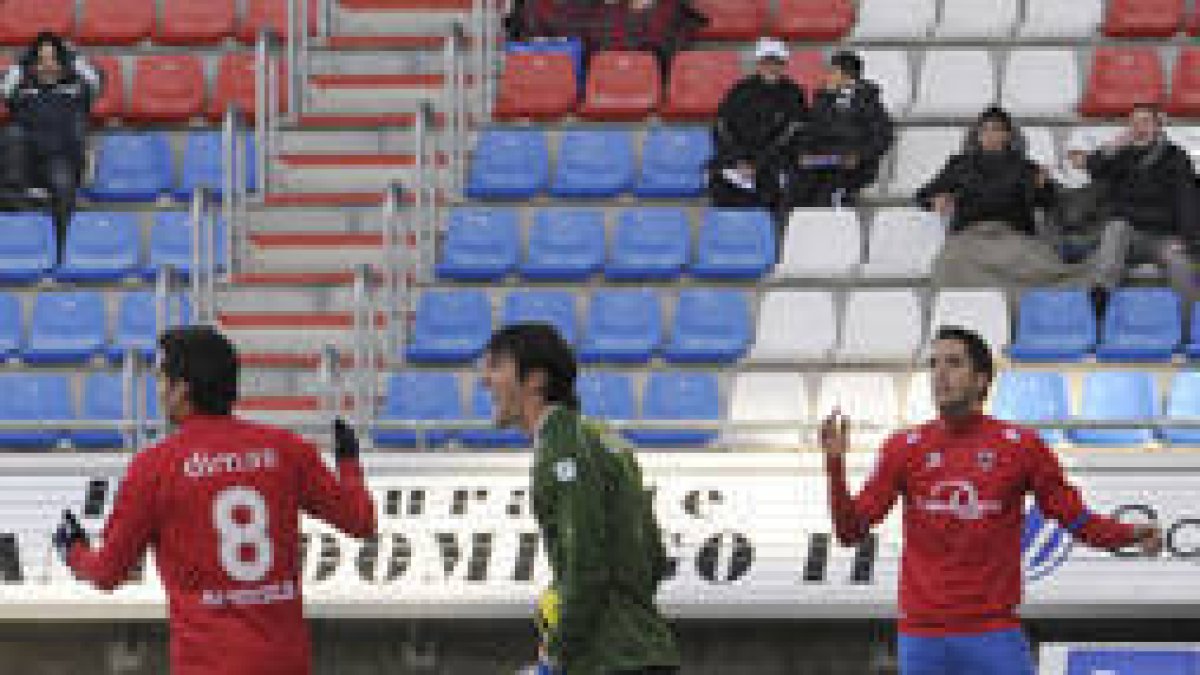 El Numancia perdonó ante el Bétis y acabó perdiendo. / A. Martínez-