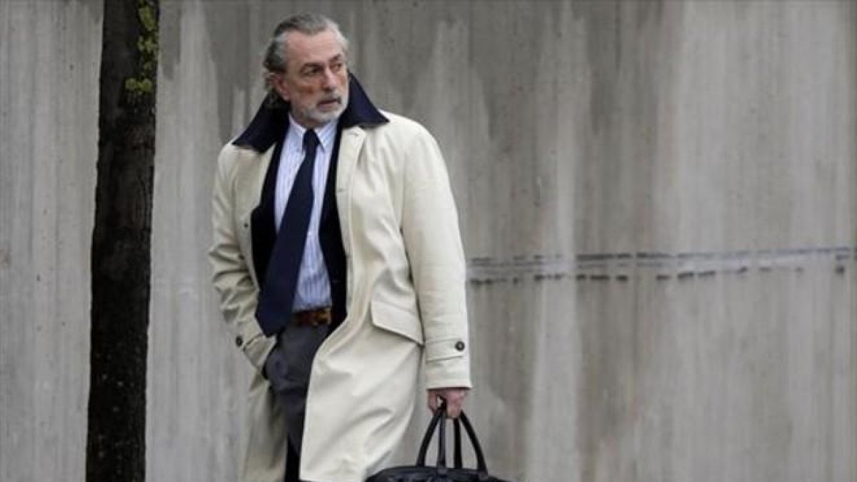 Francisco Correa, antes de ingresar en prisión.-JOSÉ LUIS ROCA