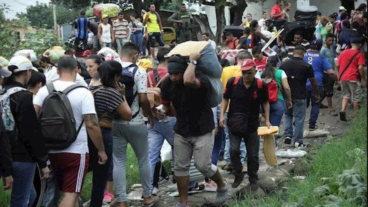 Inmigrantes veenzolanos en refugios de Colombia.-EUROPA PRESS