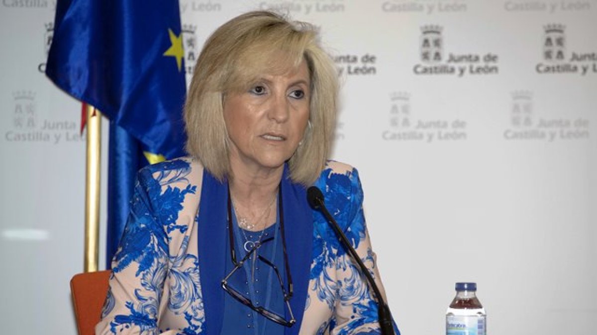 La consejera de Sanidad, Verónica Casado. HDS