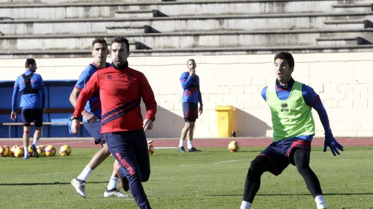 López Garai no quiere un Numancia con ansiedad para superar mañana al colista Nástic de Tarragona.-Luis Ángel Tejedor