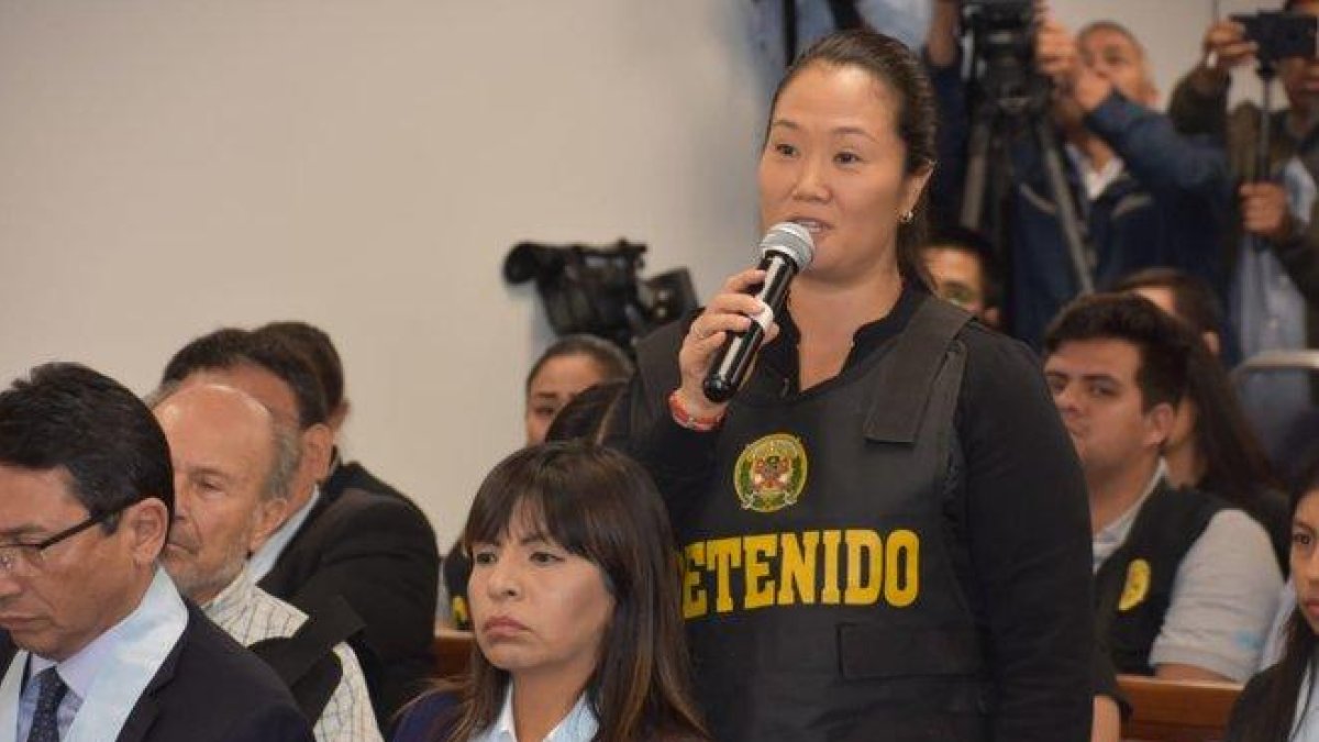 Keiko Fujimori es investigada por el presunto delito de lavado de activos por los aportes que recibió Fuerza Popular para financiar su campaña presidencial el 2011.-PODER JUDICIAL