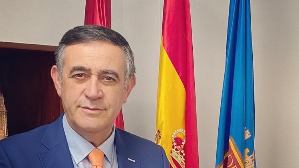 El alcalde de El Burgo, Antonio Pardo. HDS