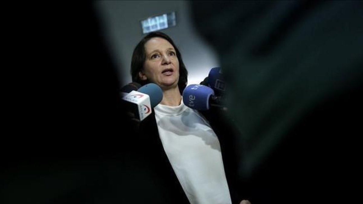 La cofundadora y diputada de Podemos, Carolina Bescansa.-EL PERIÓDICO
