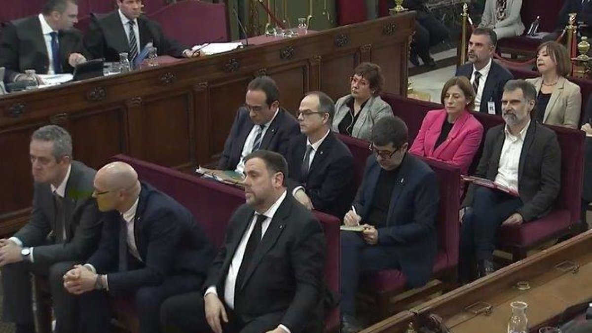 Juicio del procés.-EFE TV