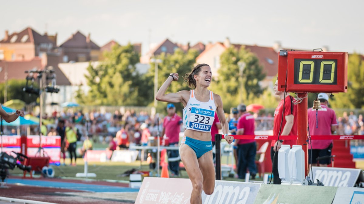 Marta Pérez participará en el próximo Mundial de atletismo. HDS