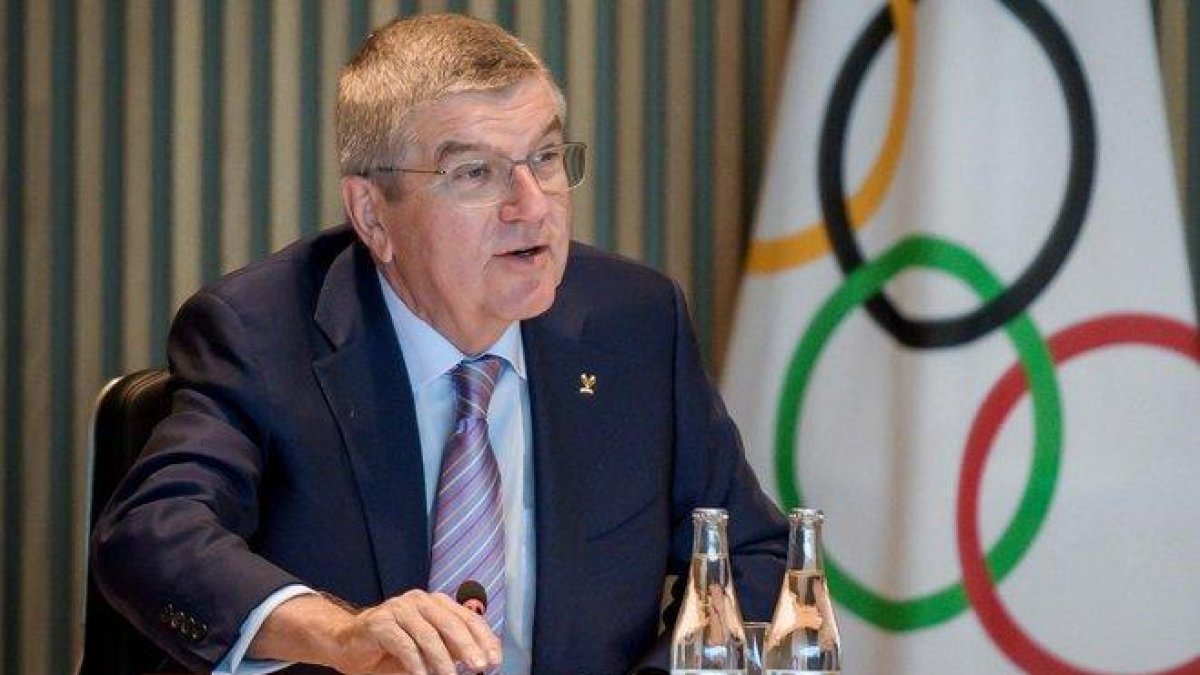 El presidente del COI, Thomas Bach.-
