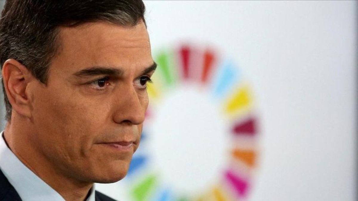 Pedro Sánchez, el pasado sábado en la Moncloa.-REUTERS / JAVIER BARBANCHO