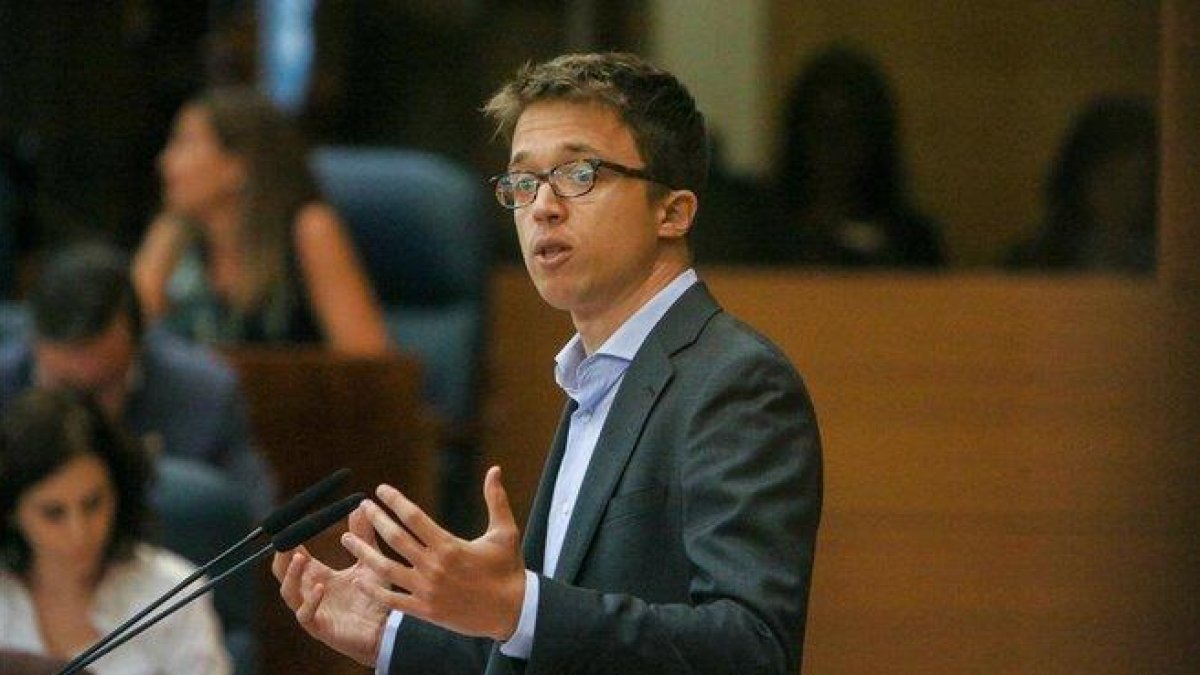 El líder de Más Madrid, Íñigo Errejón.-RICARDO RUBIO (EUROPA PRESS)