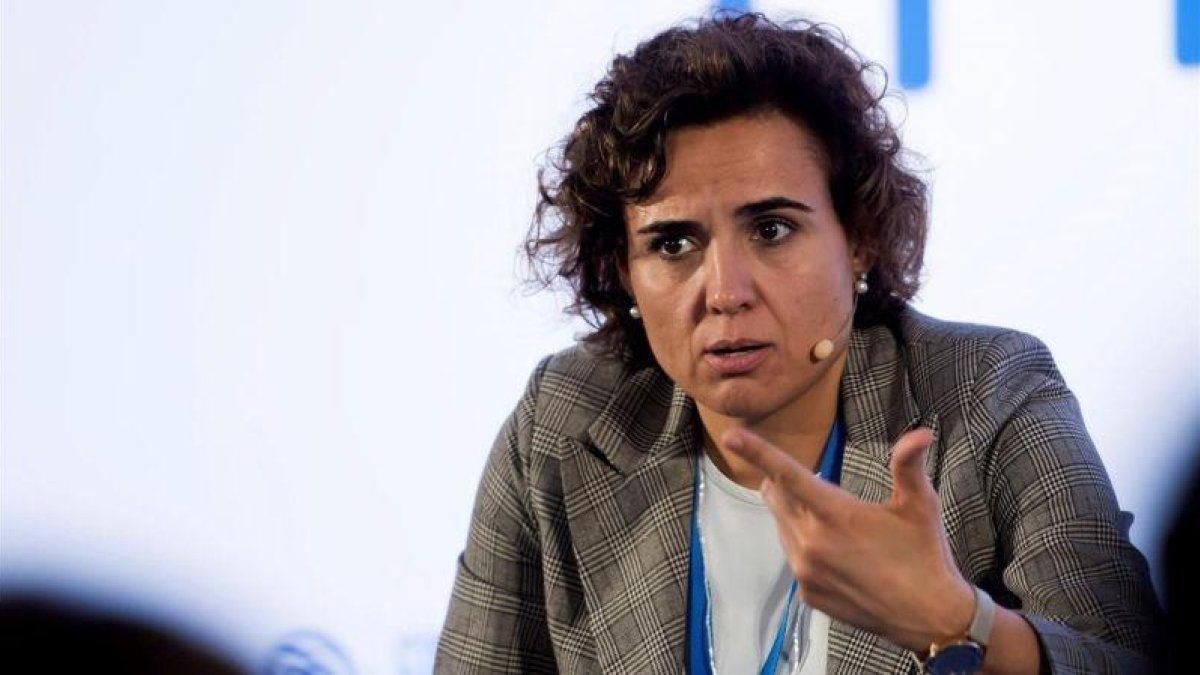 La exministra de Sanidad Dolors Montserrat.-EFE / RAÚL CARO