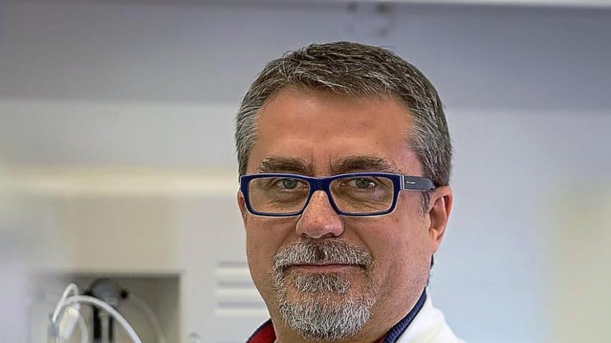 Alfredo Corell en las instalaciones de la Facultad de Medicina de la Universidad de Valladolid.-MIGUEL ÁNGEL SANTOS