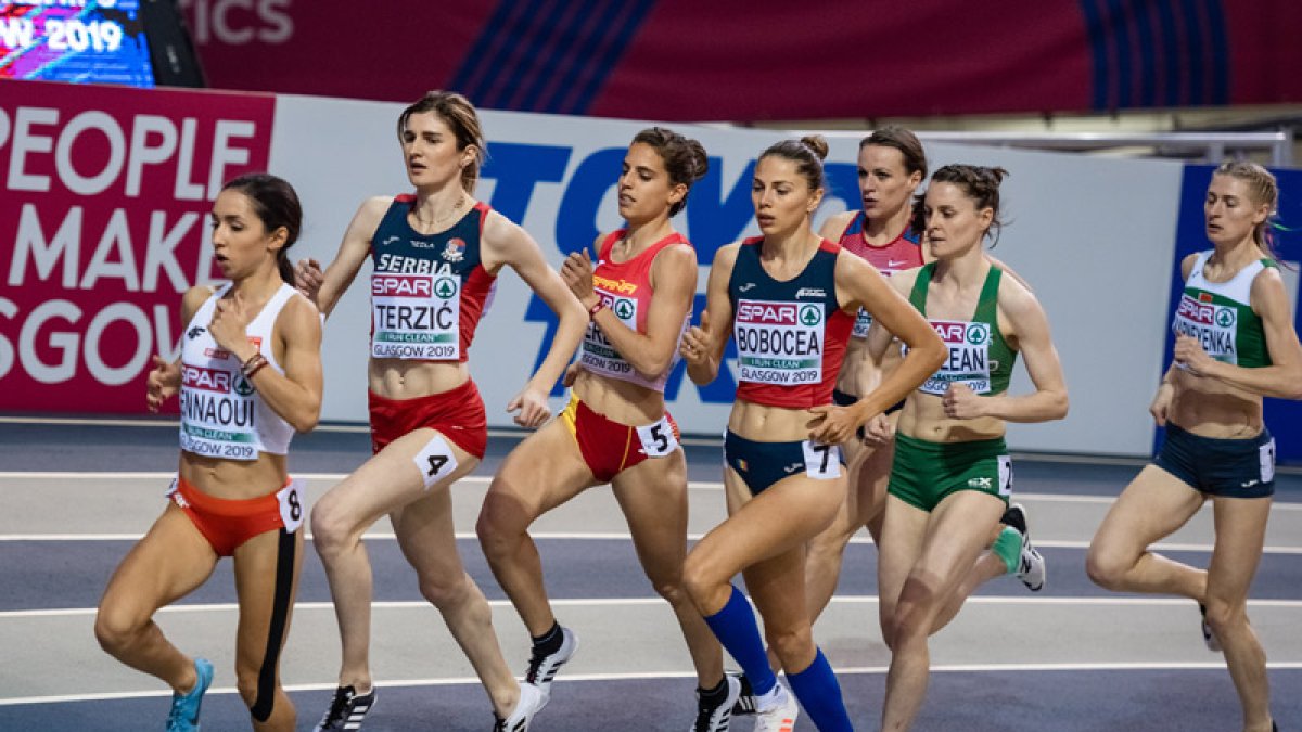 Marta Pérez sigue pensando en el 1.500 a pesar de su brillante actuación en los cinco kilómetros. HDS