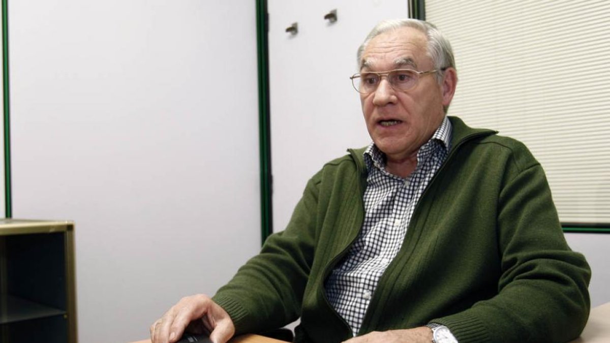 Enrique Jiménez, alcalde de Villar del Río-M.T.