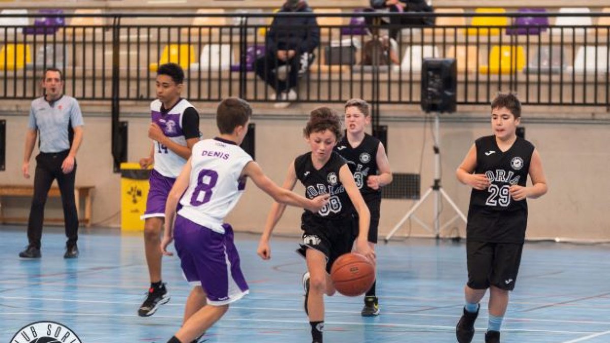 El Infantil C del Club Soria Baloncesto logró el domingo su segunda victoria de la temporada. HDS