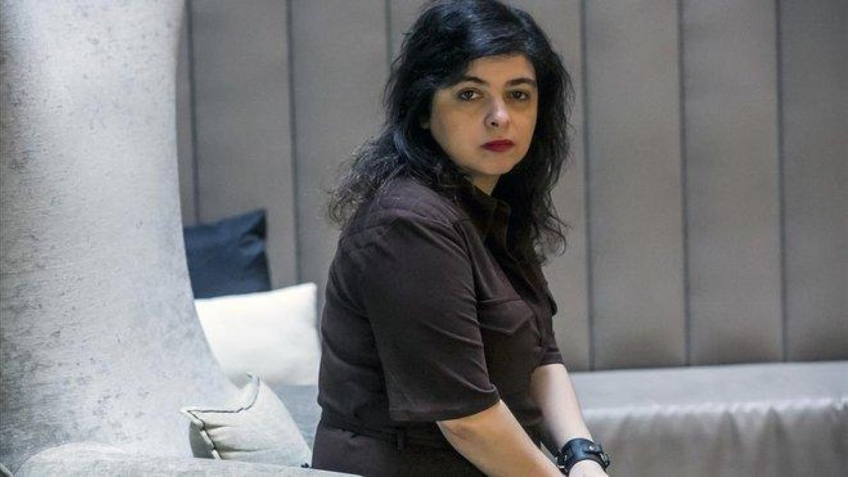 La escritora argentina Mariana Enríquez, en enero del 2017.-JOAN PUIG