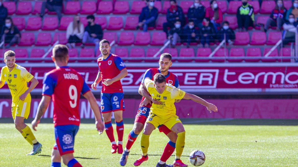 El Numancia ya ganaba en la primera vuelta al Formentera. MARIO TEJEDOR