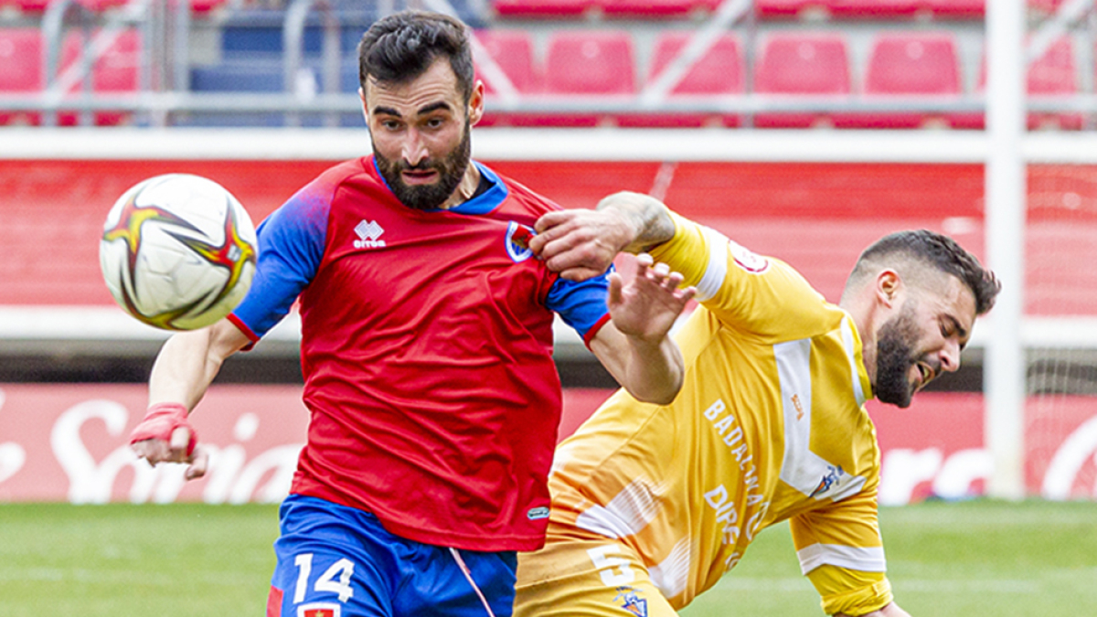 Lupu acabó su temporada en el Numancia como pichichi del equipo con nueve goles y eso que llegó en el mercado de invierno. GONZALO MONTESEGURO