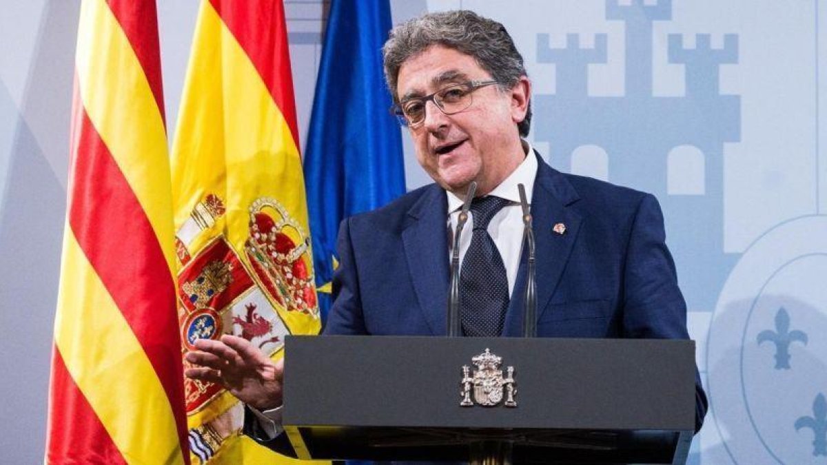 El delegado del Gobierno en Cataluña, Enric Millo.-ENRIC FONTCUBERTA (EFE)
