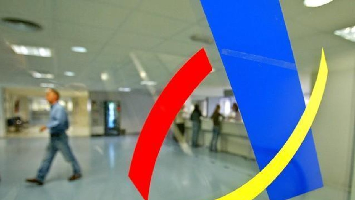 Una oficina de la Agencia Tributaria.-QUIM ROSER
