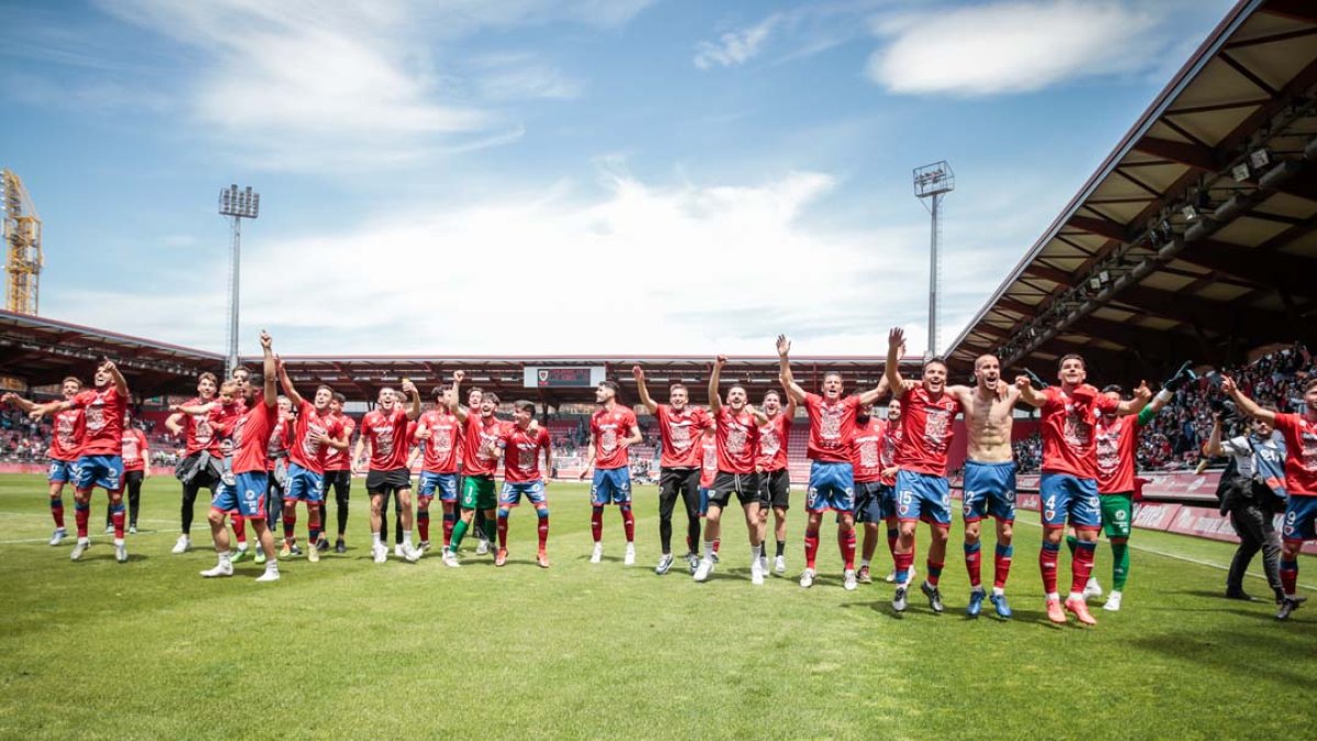 La propuesta del play off a doble partido afecta al Numancia en su nueva andadura en Primera RFEF. GONZALO MONTESEGURO