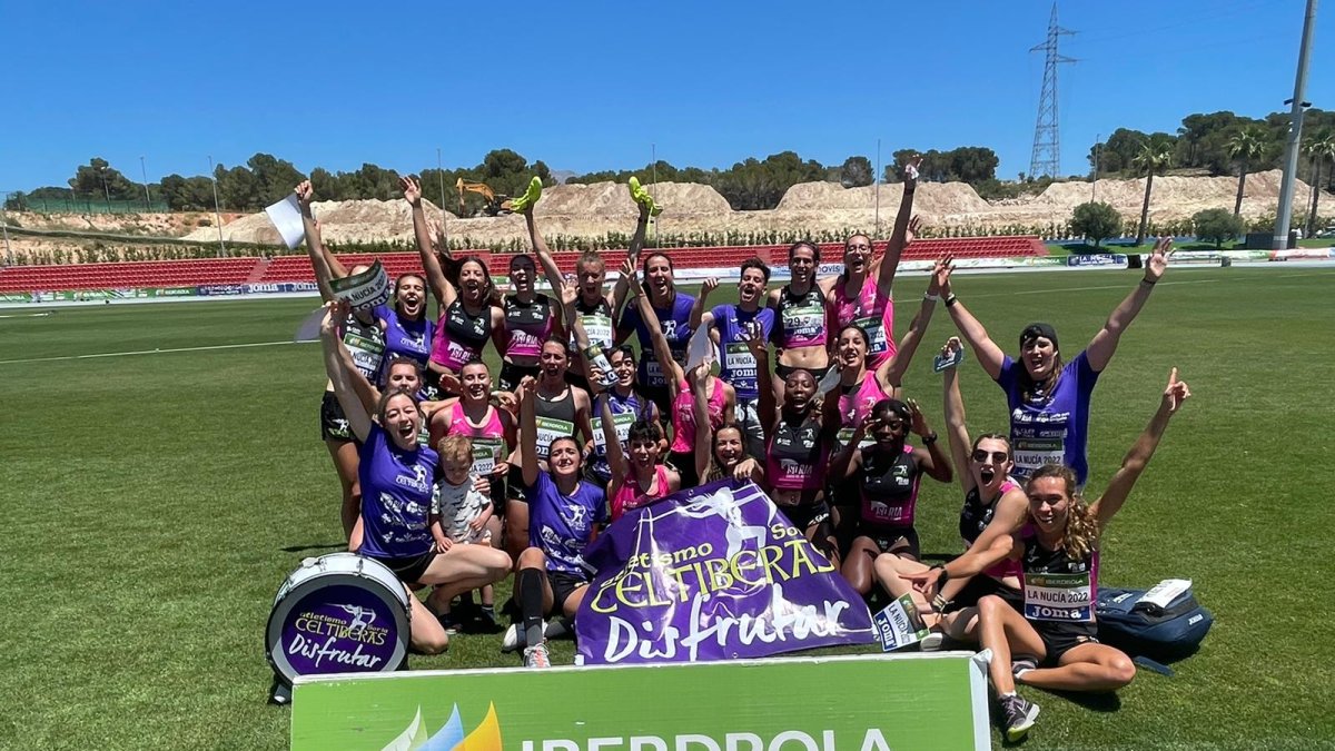 Las Celtíberas celebraron el ascenso en La Nucía por todo lo alto. HDS