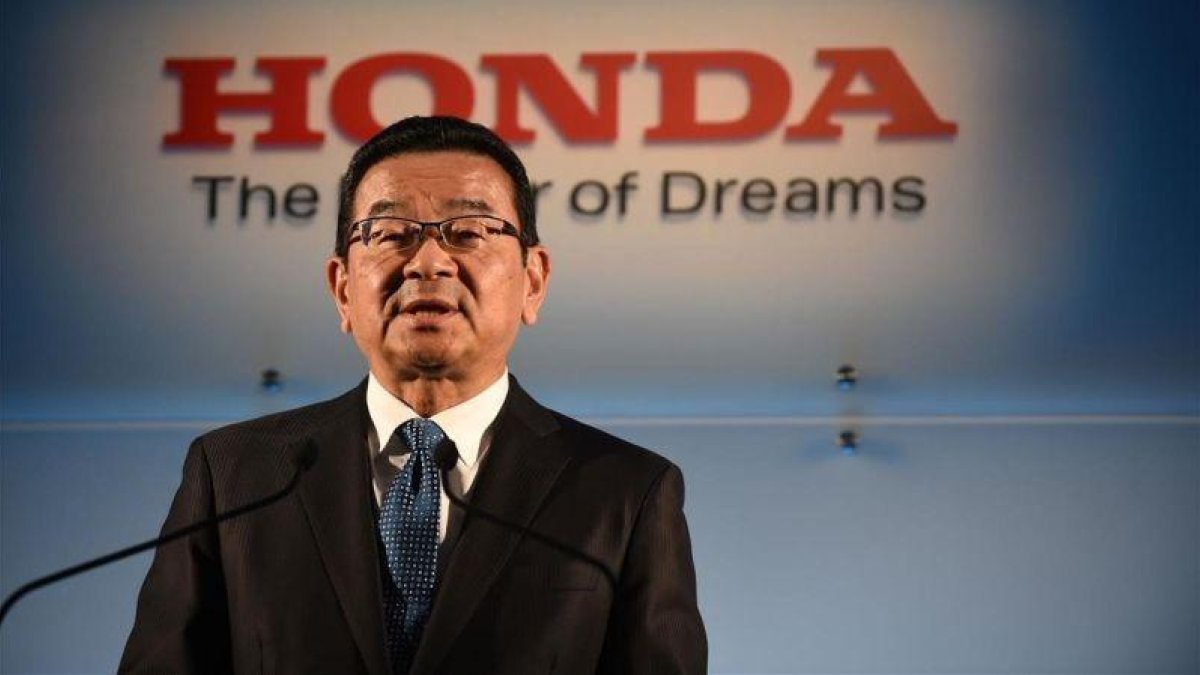 Takahiro Hachigo, CEO de Homda.-AFP / KACUHIRO NOGI