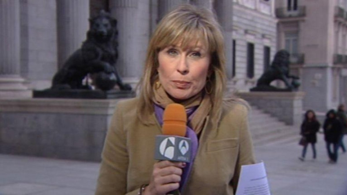 La periodista María Rey.-ATRESMEDIA