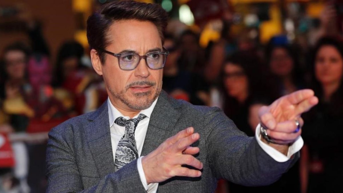 Robert Downey Jr., en el estreno de 'Capitán América: Civil war' en Londres, el 26 de abril.-AFP / ADRIAN DENNIS