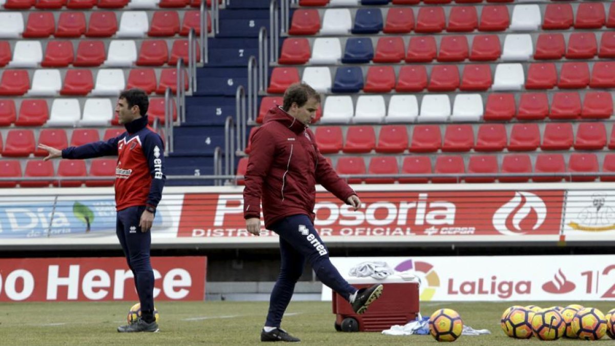 Jagoba Arrasate da mucha importancia los puntos de mañana en el partido ante el Rayo Vallecano.-Luis Ángel Tejedor