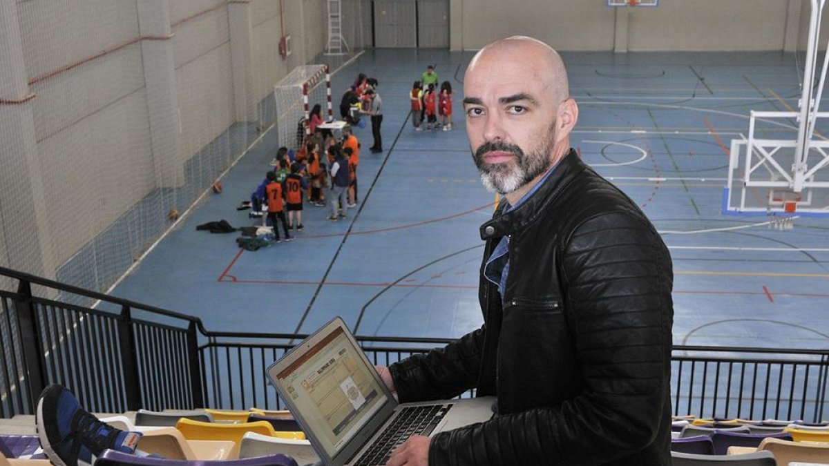 Daniel Bandrés ve complicada su continuidad en el BM Soria.-Valentín Guisande