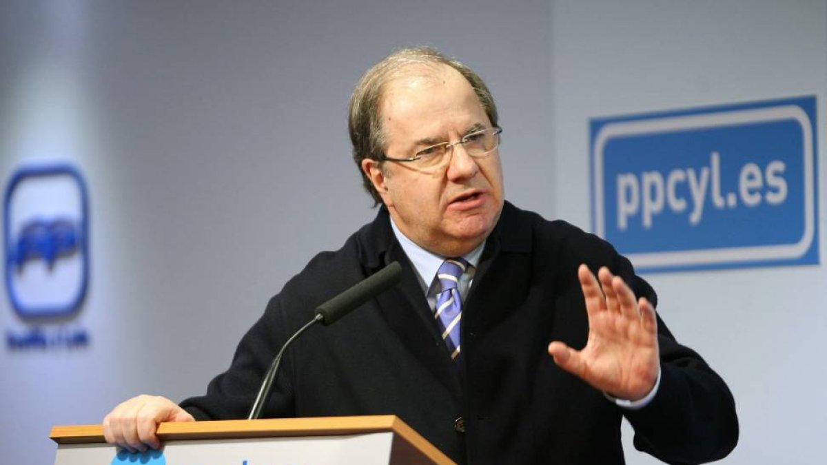 El presidente del PP de Castilla y León, Juan Vicente Herrera-Ical