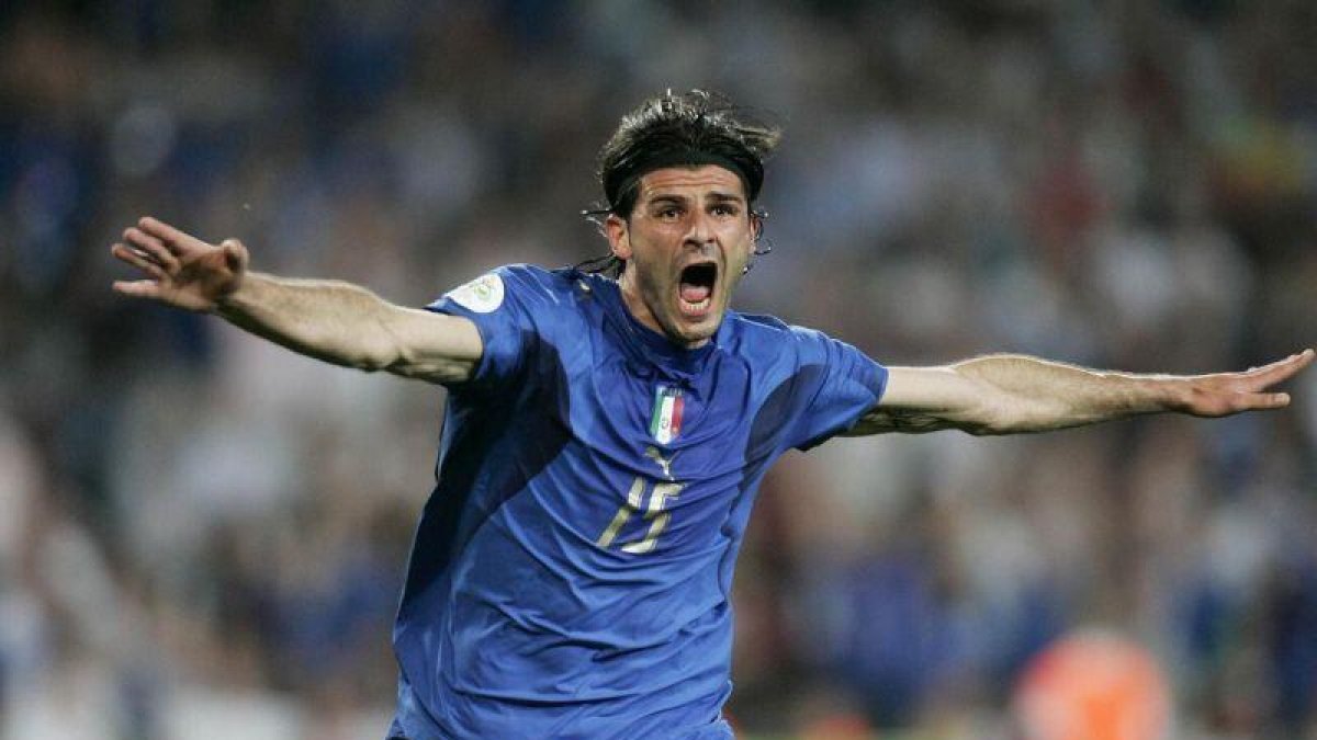Iaquinta, con la selección italiana.-TWITTER