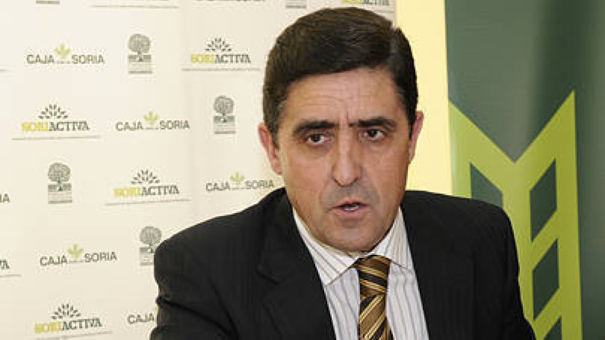 Carlos Martínez, presidente de Caja Rural. / V. G. -