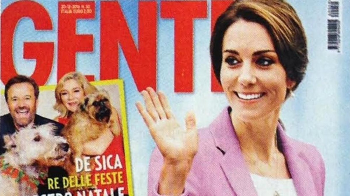 Kate Middleton, embarazada de su tercer hijo, según la revista 'Gente'.-