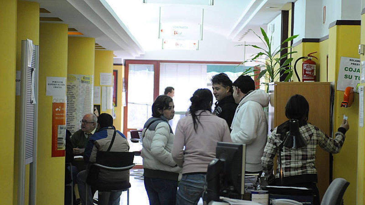 Oficinas del Ecyl en la capital. / V. G. -