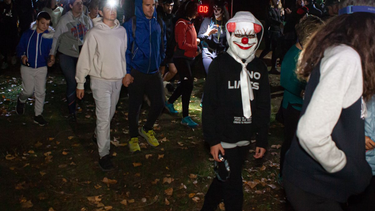 El paraje del Peñón fue el inicio de la carrera y de la marcha.-HDS
