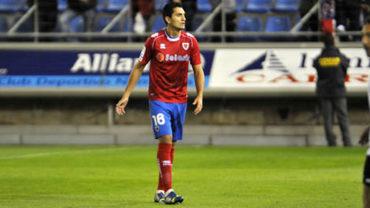Juanma sufre un esguince y es duda para jugar en Miranda. / DIEGO MAYOR-