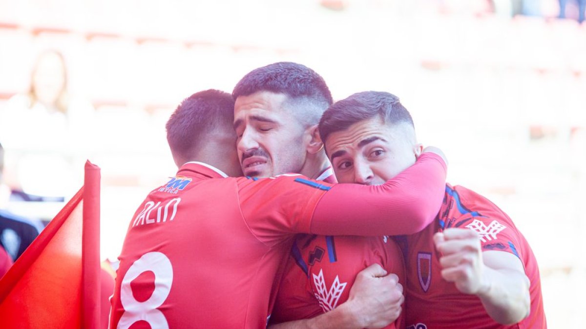 El Numancia no gana en Los Pajaritos desde finales de febrero. MARIO TEJEDOR