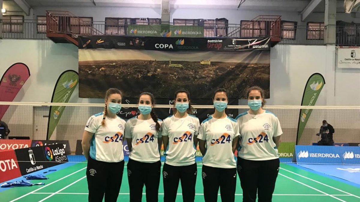 Las jugadoras del CB Soria que competirán en la Copa Iberdrola. HDS