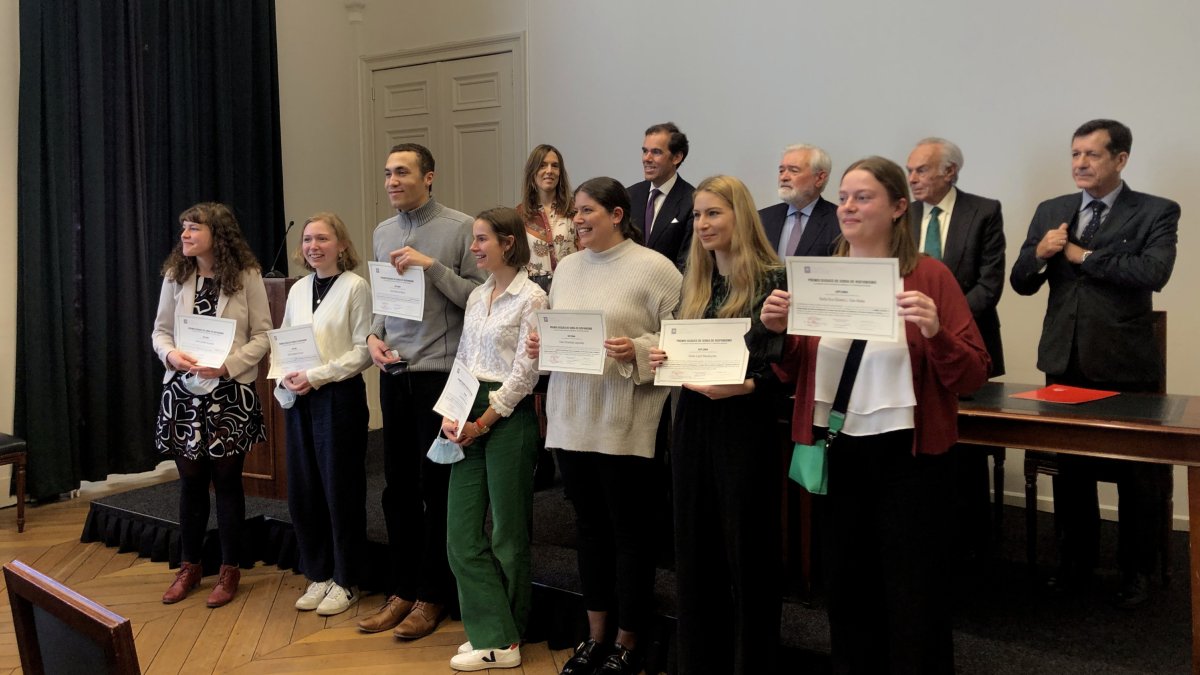Ganadores y organizadores del certamen.-HDS