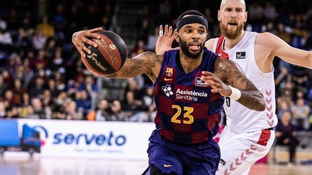 Malcolm Delaney, en acción, en un reciente partido de Liga-JAVIER BORREGO (EUROPA PRESS)